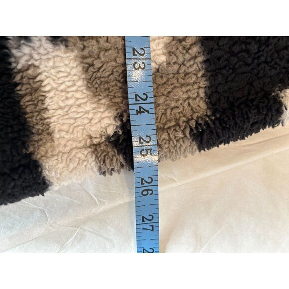 Eddie Bauer Fleece Camo Sherpa Fleece Pullover Jckt Sz Women's Large 1/4 Zip - Picture 8 of 9